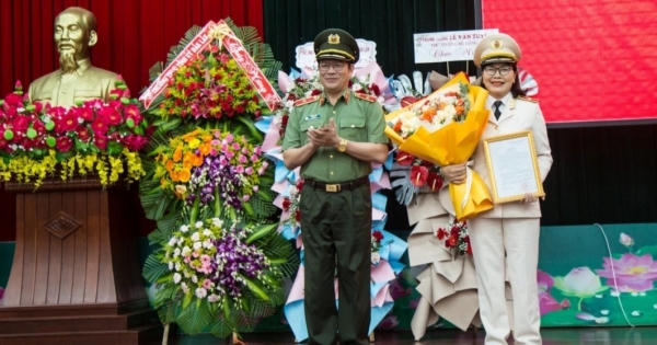 Thiếu tướng Nguyễn Thị Xuân được bổ nhiệm giữ chức Phó Giám đốc Công an tỉnh Đắk Lắk