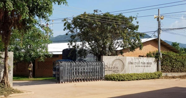 Có hay không việc Công ty CP nước khoáng Onsen khai thác nước khoáng không phép?