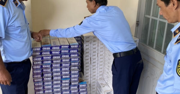 Cục Quản lý thị trường Tây Ninh liên tục phát hiện, bắt giữ thuốc lá điếu ngoại nhập lậu