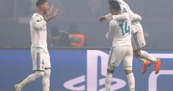Ronaldo lập công, Real tiến thẳng vào tứ kết Champions League