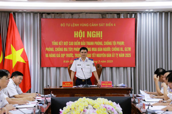 BTL Vùng Cảnh sát biển 4 tiếp tục tích cực chủ động đấu tranh, trấn áp tội phạm