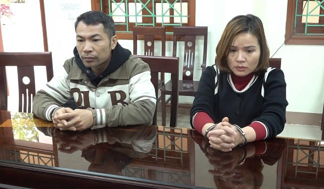Bắt giữ 2 đối tượng cho vay lãi nặng tại Nghệ An