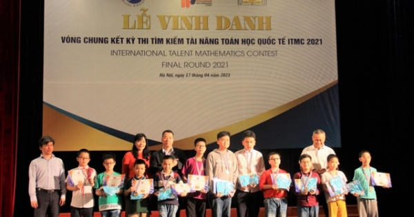 Việt Nam giành 16 huy chương vàng trong kỳ thi Tìm kiếm tài năng Toán học quốc tế