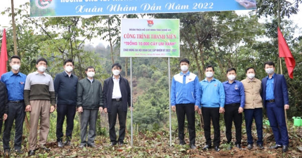 Nghệ An: Trồng 10.000 cây lim xanh hưởng ứng Tết trồng cây "Đời đời nhớ ơn Bác Hồ" Nghệ An: Trồng 10.000 cây lim xanh hưởng ứng Tết trồng cây "Đời đời nhớ ơn Bác Hồ"