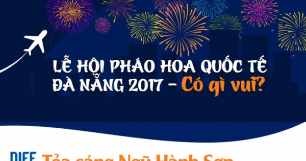 DIFF 2017 - Lễ hội pháo hoa quốc tế mang đến Việt Nam những bất ngờ gì?