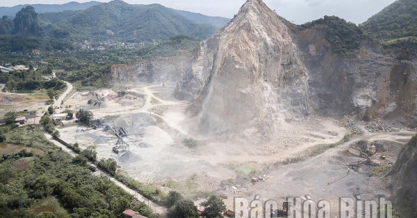 Điểm mặt những doanh nghiệp khai thác khoáng sản vừa bị UBND tỉnh Hoà Bình xử phạt
