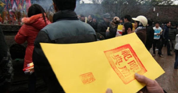 Nam Định: Ấn thiêng sẽ được phát sớm hơn mọi năm Nam Định: Ấn thiêng sẽ được phát sớm hơn mọi năm