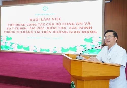 Đề nghị công an vào cuộc vụ clip bịa đặt về Bệnh viện Bạch Mai