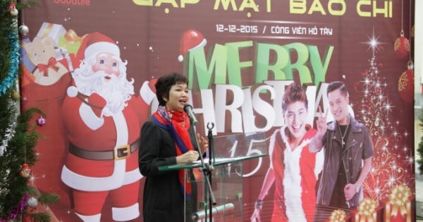 Tuấn Hưng, Noo PhướcThịnh là “Đại sứ thiện chí lễ hội Noel 2015"