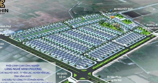 Cụm công nghiệp làng nghề Minh Phương đã hoàn tất thủ tục pháp lý để mời gọi nhà đầu tư