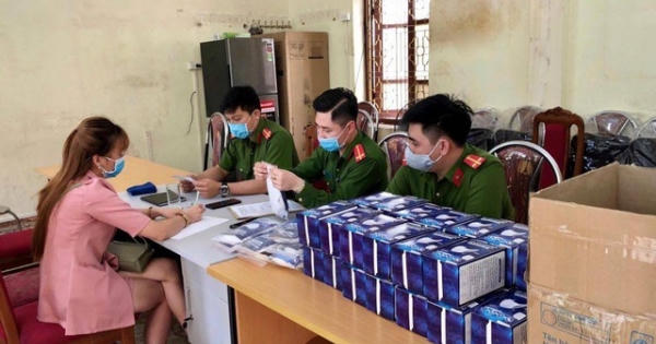Bắt đối tượng làm giả hàng nghìn khẩu trang ở Sơn La