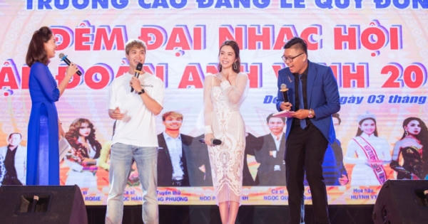 Huỳnh Vy, Công Phượng hào hứng giao lưu cùng sinh viên Đồng Nai