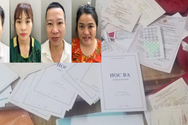 Hà Nội: Triệt phá ổ nhóm làm giả học bạ nâng điểm đi du học