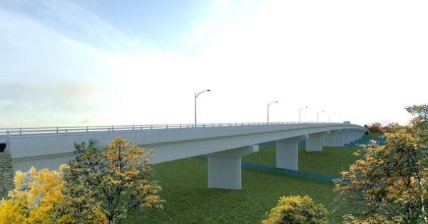 Nghệ An: Xây dựng cầu trăm tỷ bắc qua sông Lam tại huyện Con Cuông