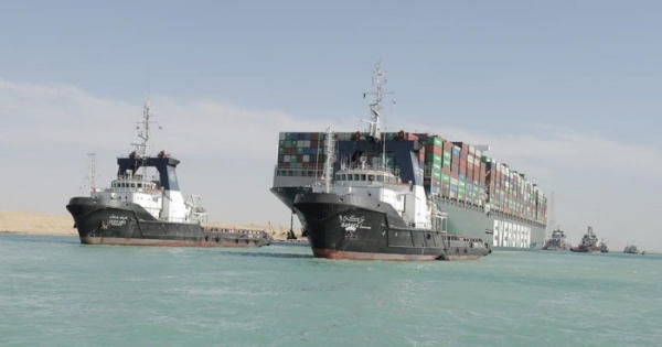 Ai Cập tính đòi bồi thường 1 tỷ USD cho vụ tắc kênh đào Suez Ai Cập tính đòi bồi thường 1 tỷ USD cho vụ tắc kênh đào Suez