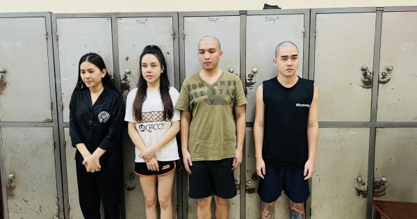 Nhóm nam thanh, nữ tú mở "tiệc ma túy" suốt 4 ngày đêm trong chung cư hạng sang