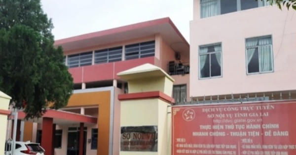 Khởi tố Phó Chánh văn phòng Sở Nội vụ Gia Lai