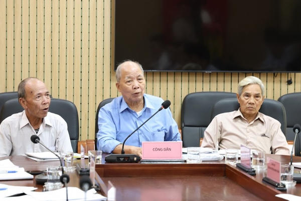 Chủ tịch UBND tỉnh Tuyên Quang tiếp công dân có kiến nghị liên quan đến Dự án di dân tái định cư Thủy điện