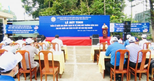 Đồng Nai: Hướng ứng “Tuần lễ Quốc gia nước sạch và vệ sinh môi trường” năm 2023