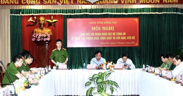 Đồng Nai: Tháo gỡ khó khăn trong PCCC, tạo điều kiện thuận lợi cho doanh nghiệp