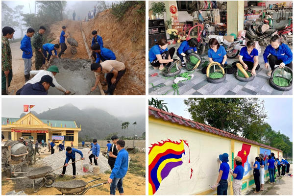 Gần 900 công trình ý nghĩa được tuổi trẻ Nghệ An thực hiện