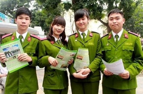 Xăm trổ, lưu ban, thí sinh sẽ mất cơ hội dự thi trường công an