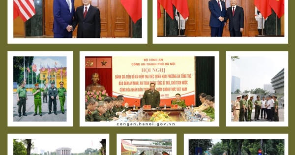 10 dấu ấn tiêu biểu Công an Hà Nội năm 2023