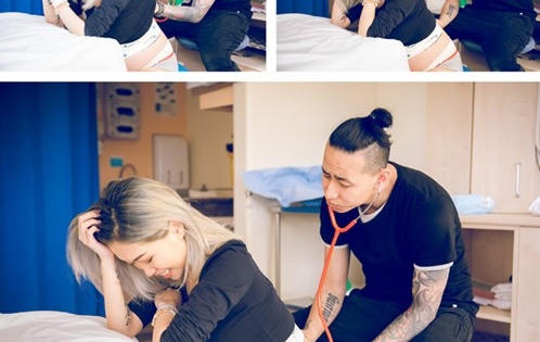 Xúc động với bộ ảnh cùng vợ vượt cạn lấy nước mắt triệu dân mạng