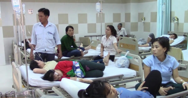 Bình Dương: Bữa trưa "nhớ đời" của hàng trăm công nhân công ty TNHH Haksan Vina