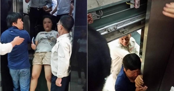Hà Nội: Thang máy  toà nhà Geleximco bị kẹt cứng, nhiều người hoảng loạn