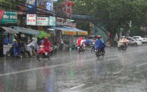 Hà Nội có mưa rào và giông dịp nghỉ lễ Quốc Khánh 2/9
