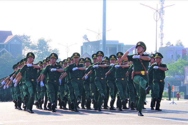 Tỉnh Bà Rịa - Vũng Tàu ra quân huấn luyện năm 2024
