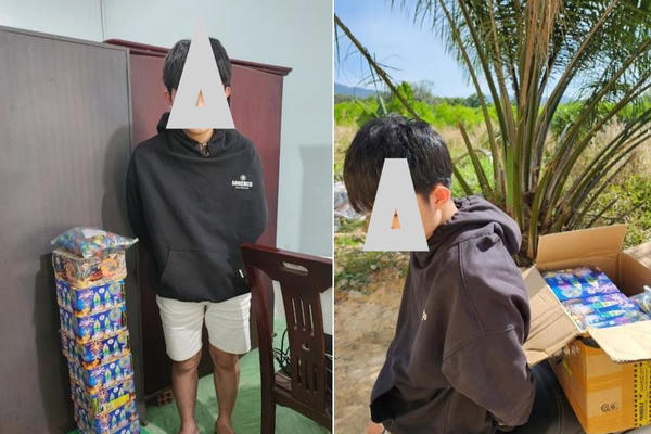Bình Thuận: Bắt giữ đối tượng vận chuyển 13 kg pháo nổ
