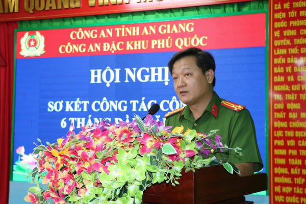 Công an Đặc khu Phú Quốc quyết liệt thực hiện các đợt cao điểm tấn công, trấn áp tội phạm