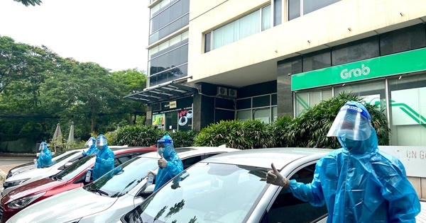 Grab Việt Nam triển khai đội xe phục vụ y tế, hỗ trợ công tác phòng chống dịch Covid-19 tại Hà Nội