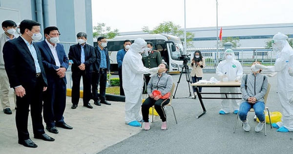 Hơn 7.000 công nhân các KCN ở Cẩm Giàng có kết quả xét nghiệm âm tính