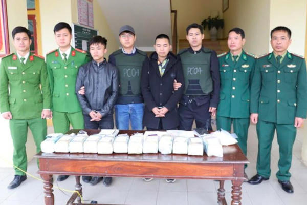 Triệt phá băng nhóm vận chuyển hơn 10kg ma tuý cùng hàng nghìn viên ma tuý tổng hợp