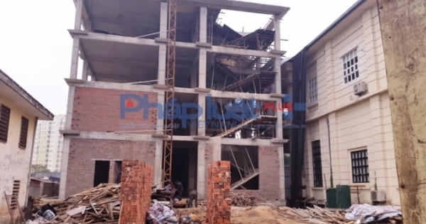 Hà Nội: Xây trường học, "quên" xin giấy phép xây dựng