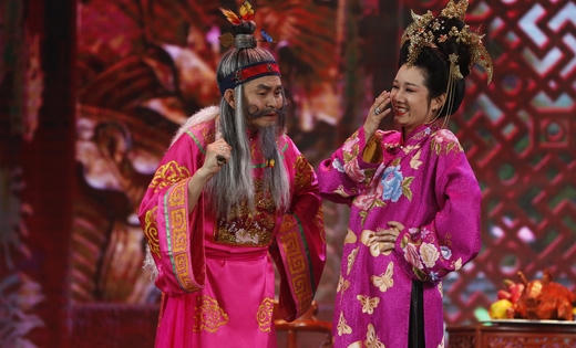 Gala cười 2017: Ông tơ bà nguyệt, Công Lý xỉn quắc cần câu