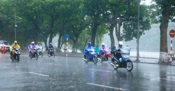 Miền Bắc bước vào đợt mưa lớn từ hôm nay đến 6/8