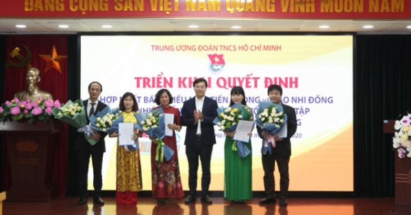 Hợp nhất báo Nhi Đồng và báo Thiếu Niên Tiền Phong Hợp nhất báo Nhi Đồng và báo Thiếu Niên Tiền Phong