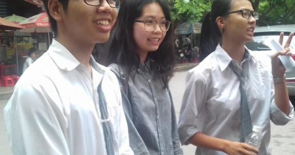 Thí sinh tự tin với bài thi Lịch sử THPT Quốc gia 2016