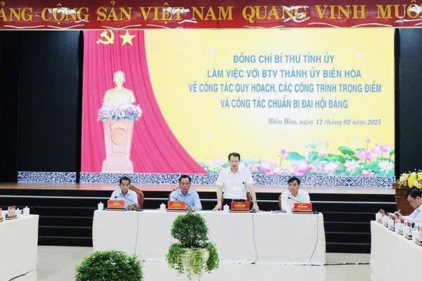 Biên Hòa phải trở thành cánh chim đầu đàn trong sự phát triển của tỉnh Đồng Nai