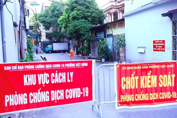 Trưa 19/9, Hà Nội ghi nhận 12 ca mắc Covid-19, có 4 ca ở ổ dịch phường Việt Hưng