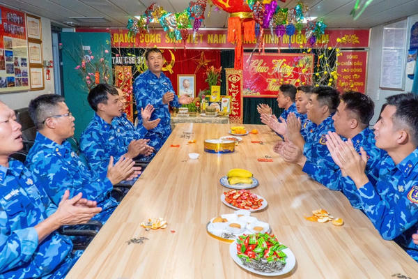 Bộ Tư lệnh Vùng Cảnh sát biển 3 tổ chức nhiều hoạt động vui Xuân gắn với nhiệm vụ