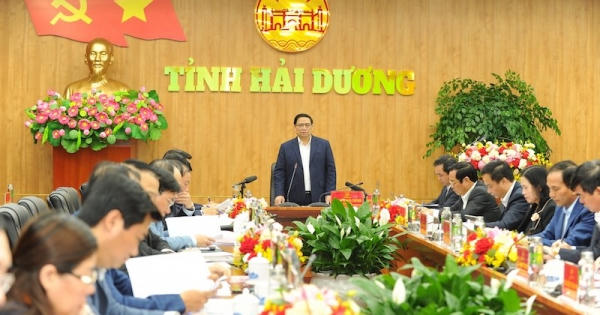 Thủ tướng: Hải Dương cần khai thác hiệu quả các tiềm năng khác biệt, lợi thế cạnh tranh để phát triển