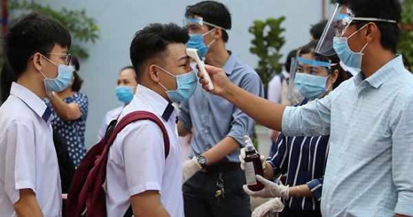 Thí sinh ho, sốt được bố trí thi tốt nghiệp THPT 2020 tại phòng thi dự phòng