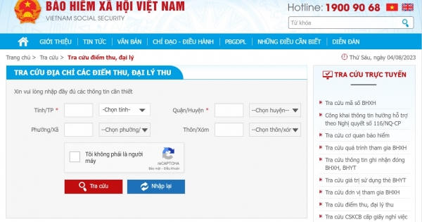 Từ ngày 3/8, người dân có thể tự tra cứu thông tin đóng BHXH, BHYT trực tuyến