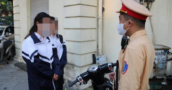 Hà Nội: Xử lý hơn 2.000 trường hợp học sinh, sinh viên vi phạm giao thông