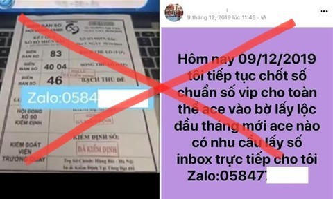 Chơi lô, đánh đề qua mạng Zalo, Facebook là hành vi đánh bạc